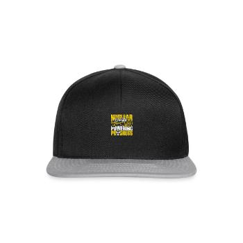 Nuclear Energy: Powering Progress - Nuclear - Snapback Cap - black/grey - Front