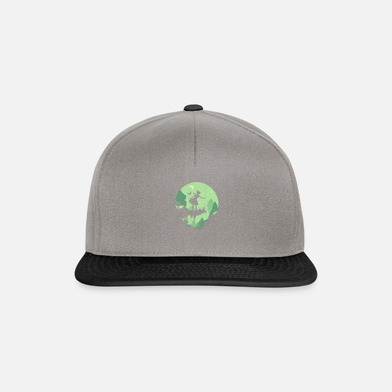 Peter and Wendy - Snapback Cap - Graphit/Schwarz