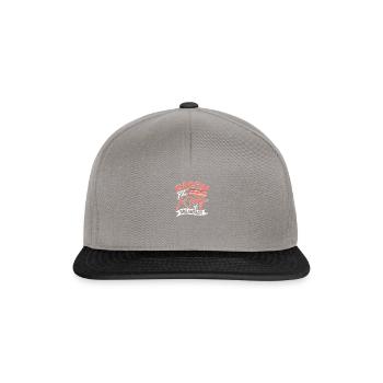 Speck: Der König des Frühstücks - Speck - Snapback Cap - Graphit/Schwarz - Vorne