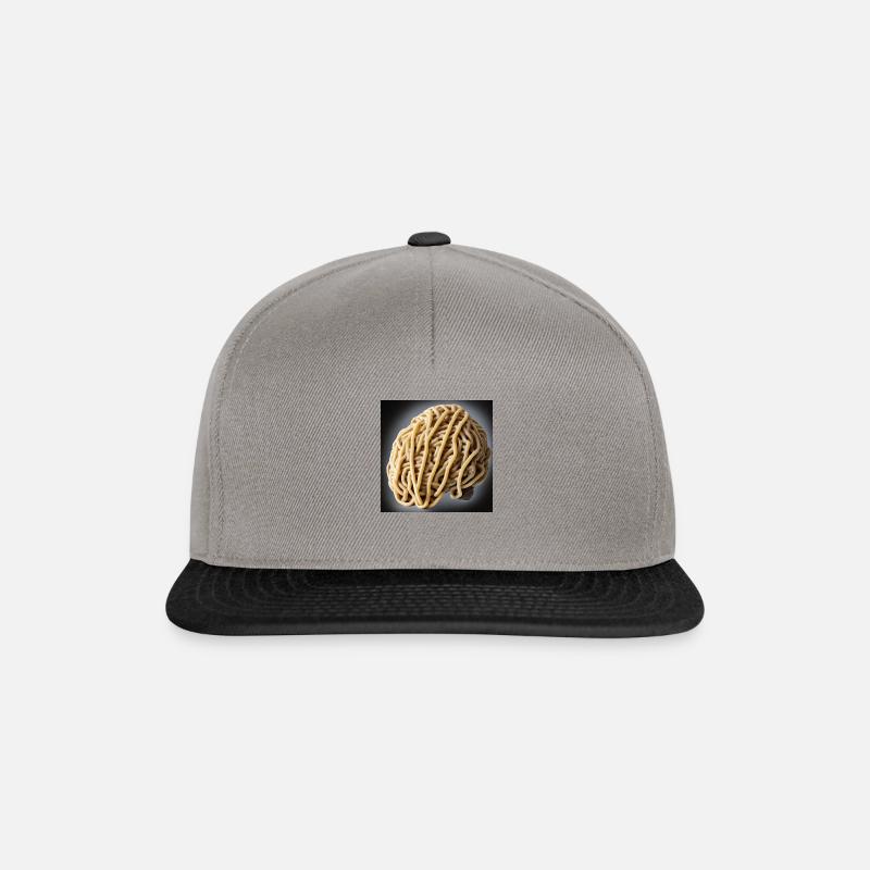 AI Arts Noodle Brain - Snapback Cap - graphite/black