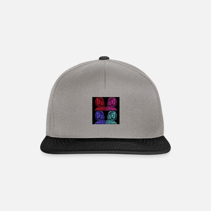 Moor in Space - Snapback Cap - Graphit/Schwarz
