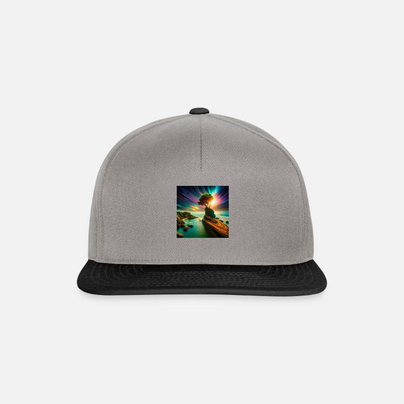 Enchanted Beauty - Snapback Cap - Graphit/Schwarz
