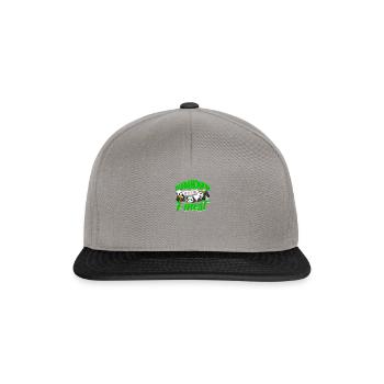 Pandamonium at Its Finest - Panda - Snapback Cap - graphite/black - Front