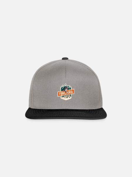Ski Flachau Leipzig - Snapback Cap - Graphit/Schwarz