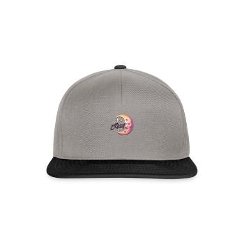 Moon Kissed - Sonnenfinsternis - Snapback Cap - Graphit/Schwarz - Vorne