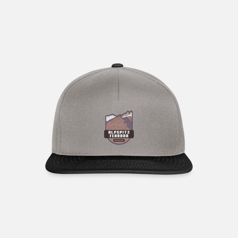 Alpspitz Ferrara – Bayern - Snapback Cap - Graphit/Schwarz