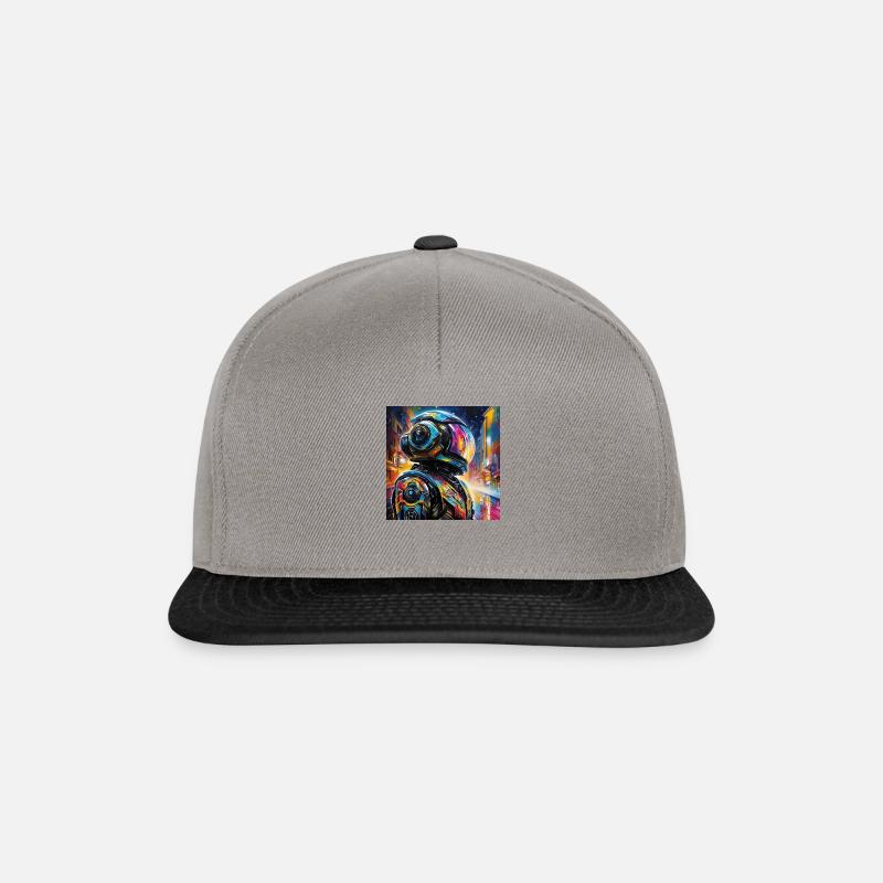 Astronaut - Snapback Cap - Graphit/Schwarz