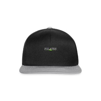 Cadeau d’exercice Pilates - Casquette snapback - noir/gris - Devant