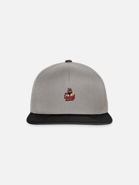 Kompostiere deine Feinde - Gärtnern - Snapback Cap - Graphit/Schwarz