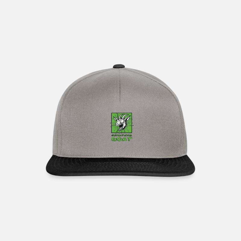 Screaming Goat - Snapback Cap - graphite/black