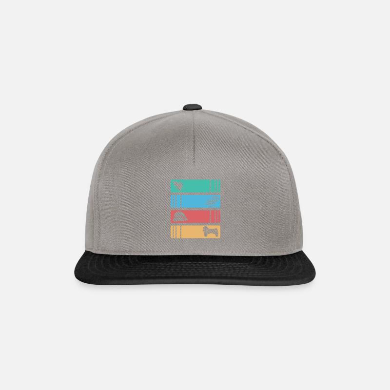 Gaming Christmas Pecgine - Snapback Cap - Graphit/Schwarz