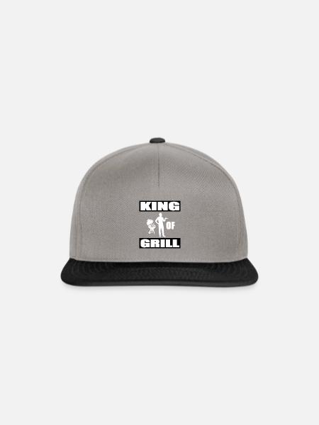 BBQ - Snapback Cap - Graphit/Schwarz