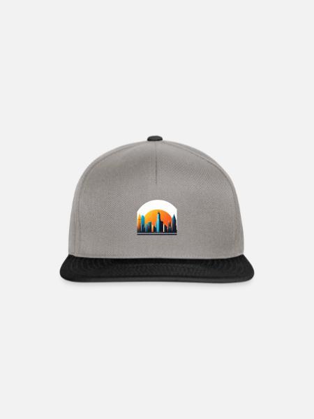 Logo Skyline - Snapback Cap - Graphit/Schwarz