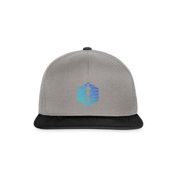 Cycling Cyclist Bike Men Mountain Bike - Snapback Cap - graphite/black - Front