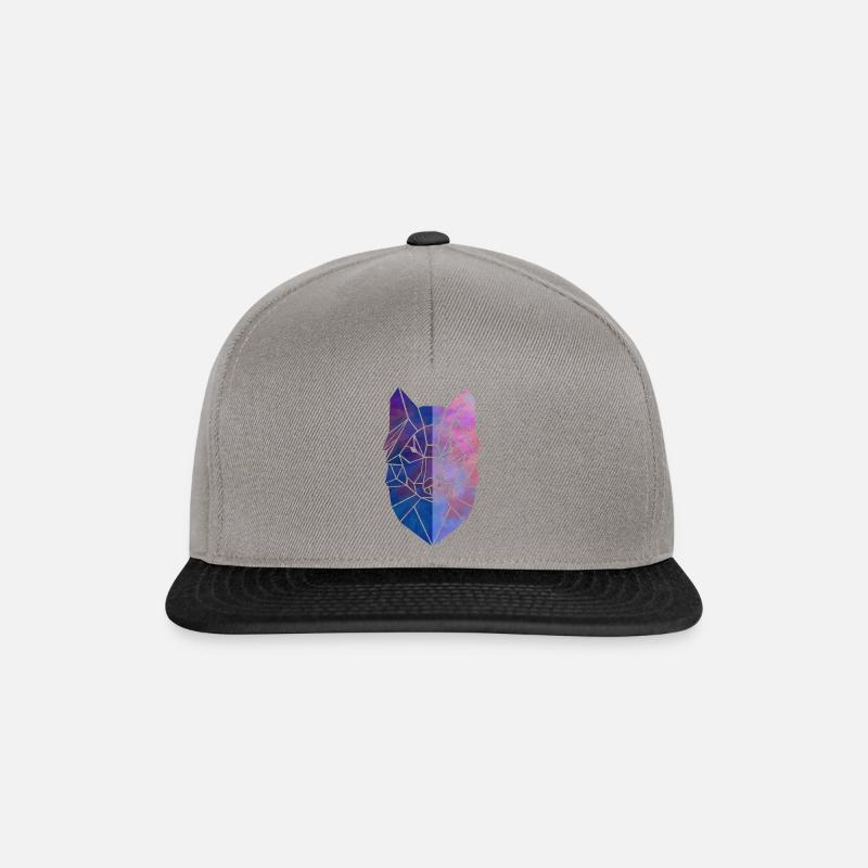 Wolf - Snapback Cap - Graphit/Schwarz