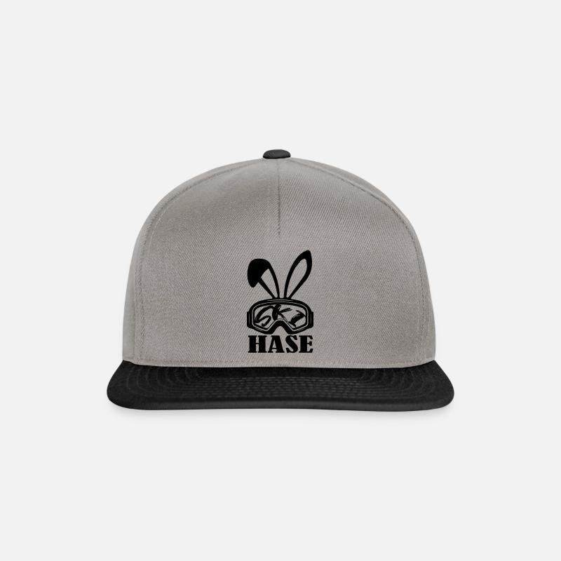Ski - Snapback Cap - graphite/black