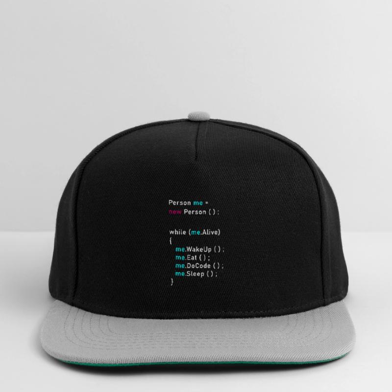 Person me = new person (); Programming Code Java Snapback Cap