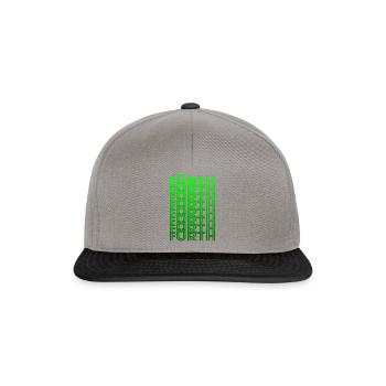 Fürth - Snapback Cap - Graphit/Schwarz - Vorne