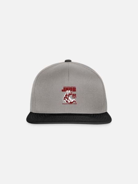 Judo - Snapback Cap - Graphit/Schwarz