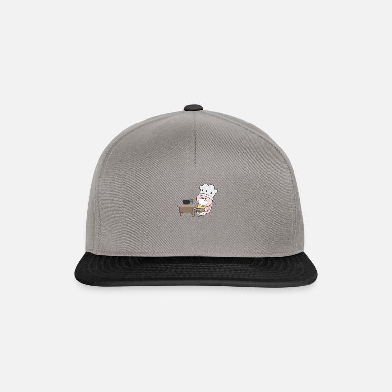 Temps de plénes - Casquette snapback - gris graphite/noir