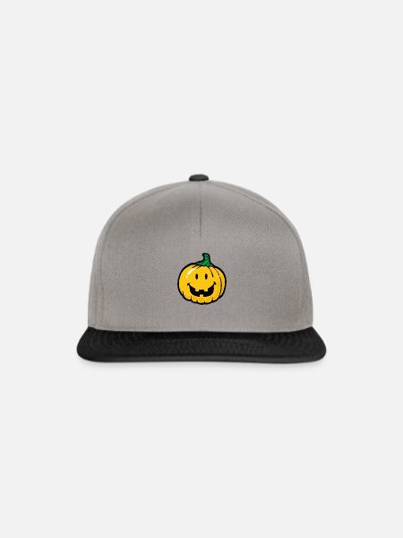 Smiley Halloween - Snapback Cap - Graphit/Schwarz