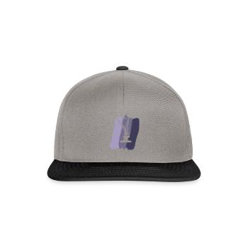 Kran Kranfahrer - Snapback Cap - Graphit/Schwarz - Vorne