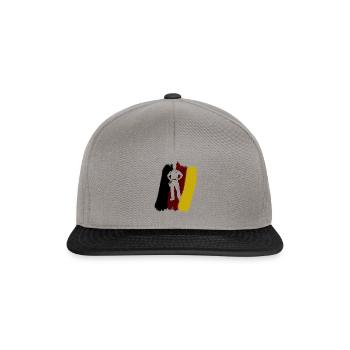 Outil - Casquette snapback - gris graphite/noir - Devant