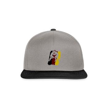 Wrestler Wrestling Fight - Snapback Cap - graphite/black - Front