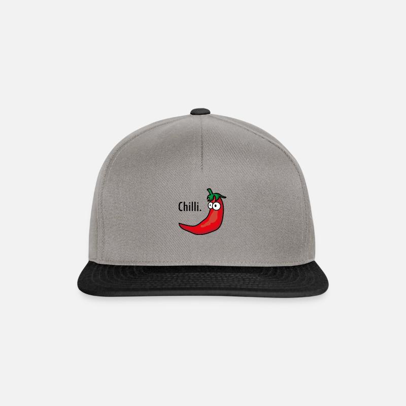 chilli - Casquette snapback - gris graphite/noir