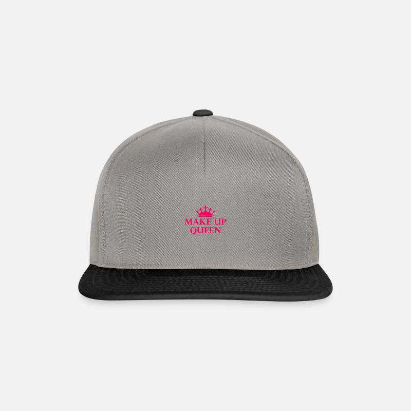 Make Up Queen Queen Makeup Mascara En Masse - Snapback Cap - graphite/black