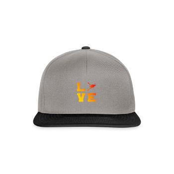 Plongée sous-marine Tauchen Plongée sous-marine Tauchen - Casquette snapback - gris graphite/noir - Devant