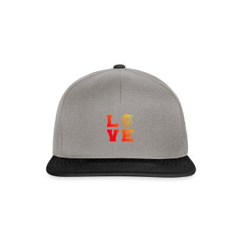 Cycliste Homme VTT Femme Vététiste - Casquette snapback - gris graphite/noir - Devant