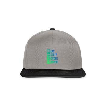 Road Bike Women Men Road Bike Road Bike Road Bike - Snapback Cap - graphite/black - Front