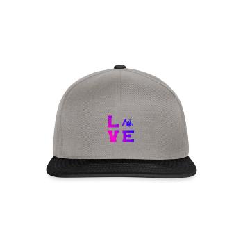 Kitesurfer Kitesurfing Kitesurfing Kitesurfing Men - Snapback Cap - graphite/black - Front