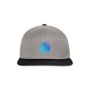 Kitesurf Kitesurf Kitesurf Kitesurfeur Cerf-volant Femme - Casquette snapback - gris graphite/noir - Devant