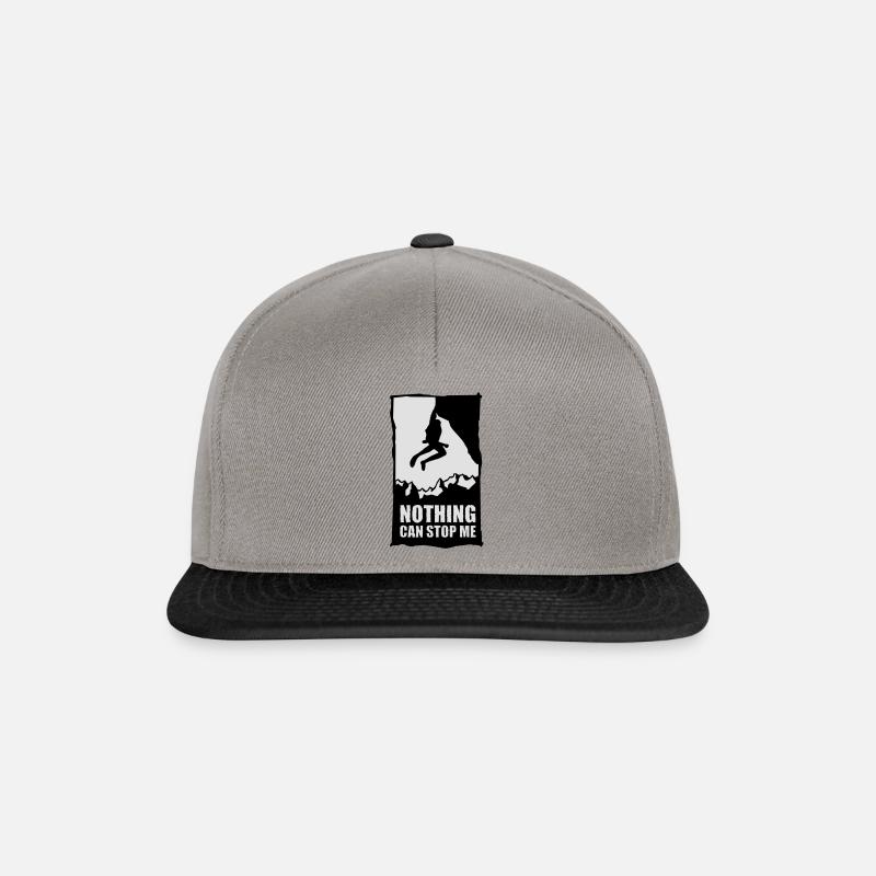 Free climbers - Snapback Cap - graphite/black