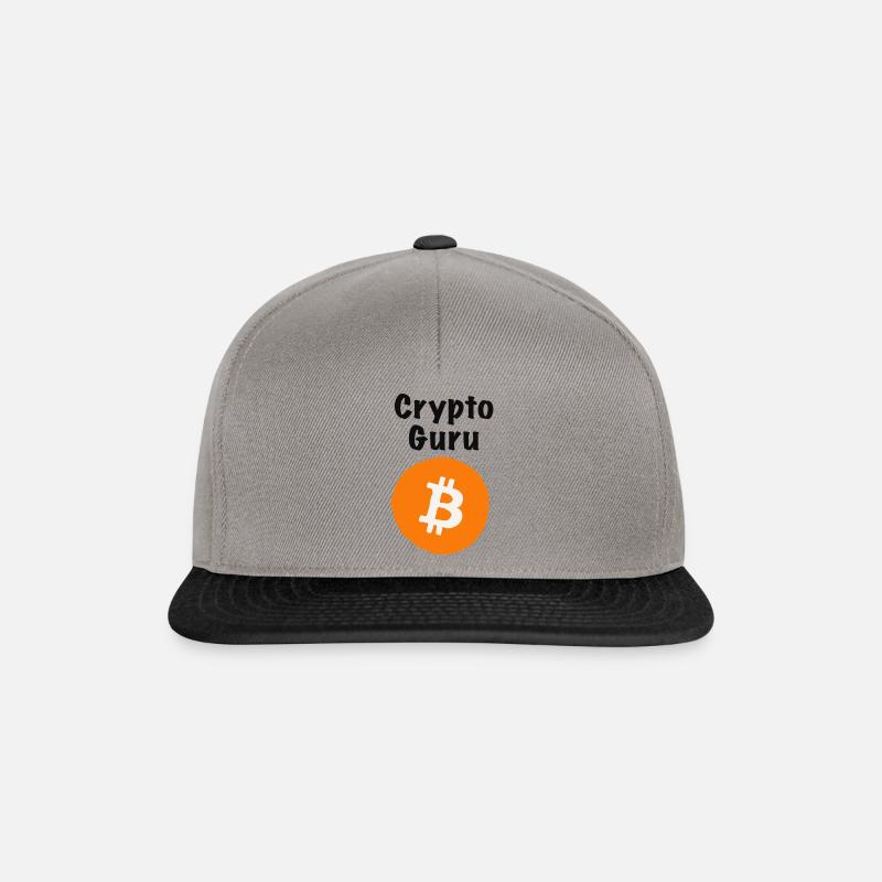 Crypto Guru - Snapback Cap - Graphit/Schwarz