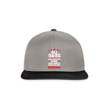 Finest Dads Raise Redheads Ginger Children Kids - Snapback Cap - graphite/black - Front