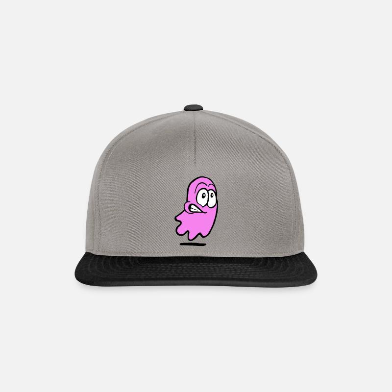 Uupsi in Pink - Snapback Cap - Graphit/Schwarz
