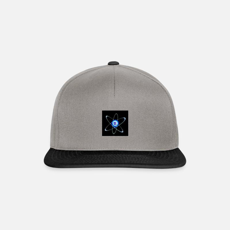 Atome nucléaire - Casquette snapback - gris graphite/noir