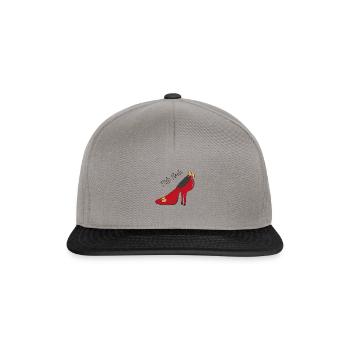 High Heels - Snapback Cap - graphite/black - Front