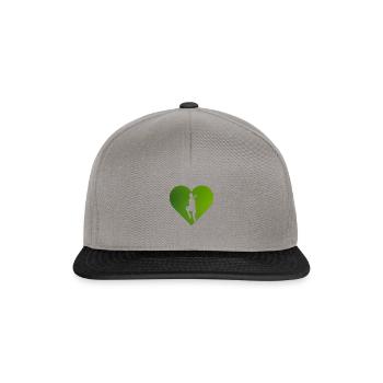Entraînement à l’aérobic Aérobie - Casquette snapback - gris graphite/noir - Devant