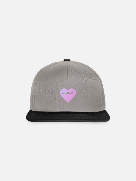 Aerospace Engineering Flugzeug Luftfahrt - Snapback Cap - Graphit/Schwarz