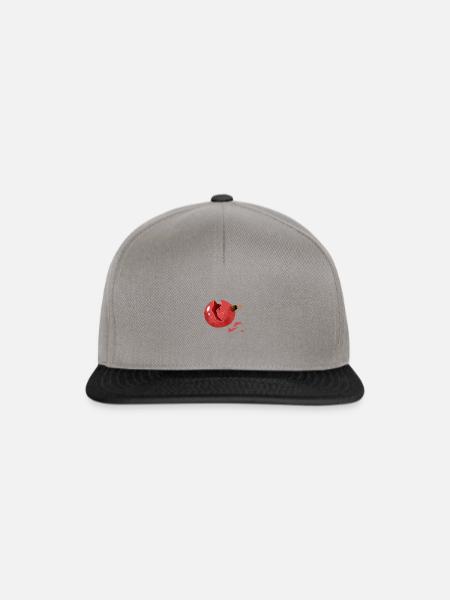 Weihnachtskugel Missgeschick - Snapback Cap - Graphit/Schwarz