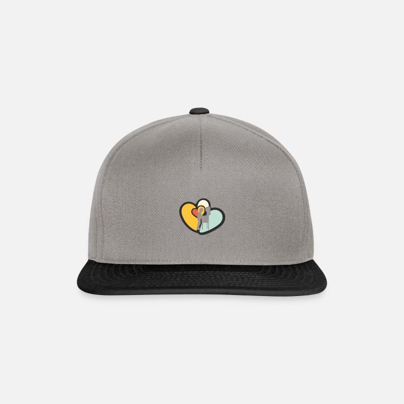 Spielhalle Flipper - Snapback Cap - Graphit/Schwarz