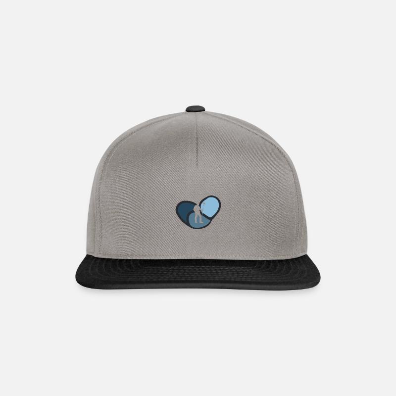 mining miners - Snapback Cap - graphite/black