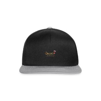 Britische Königin Monarchie Platin Jubiläum 1952 2022 - Snapback Cap - Schwarz/Grau - Vorne