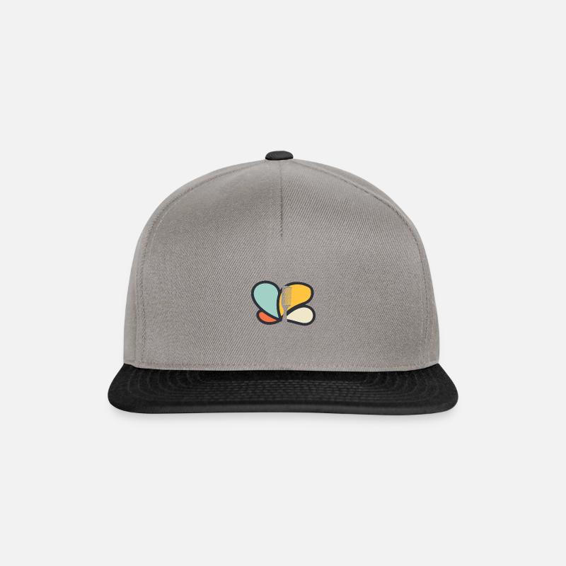Friseur Lehre Haarschnitt - Snapback Cap - Graphit/Schwarz