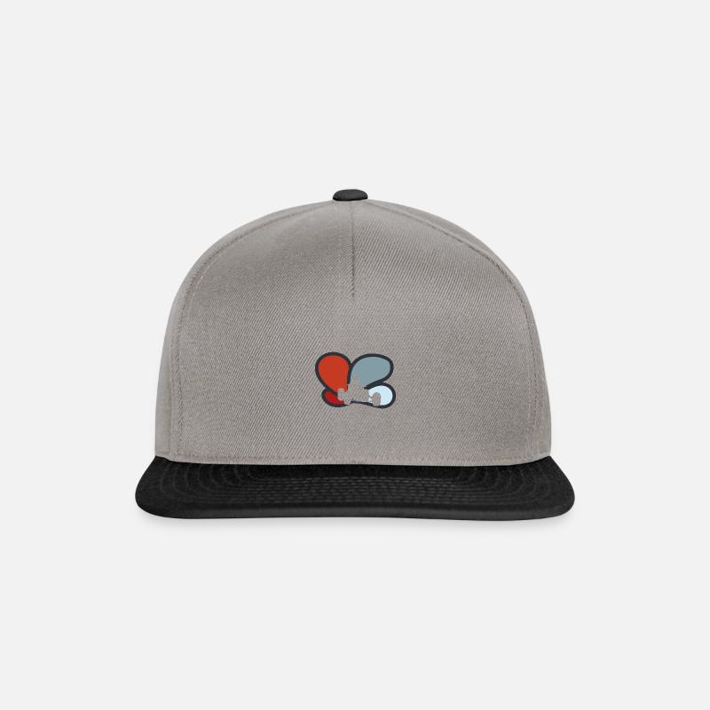 Pilotes d’autocross - Casquette snapback - gris graphite/noir