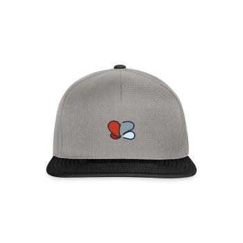 Coiffeur Apprenti coiffeur - Casquette snapback - gris graphite/noir - Devant